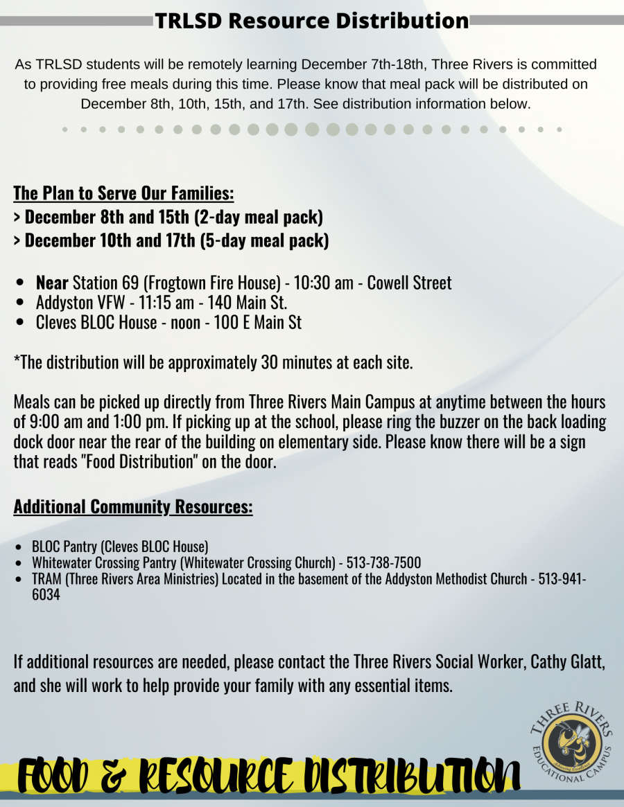 TRLSD Food Distribution information